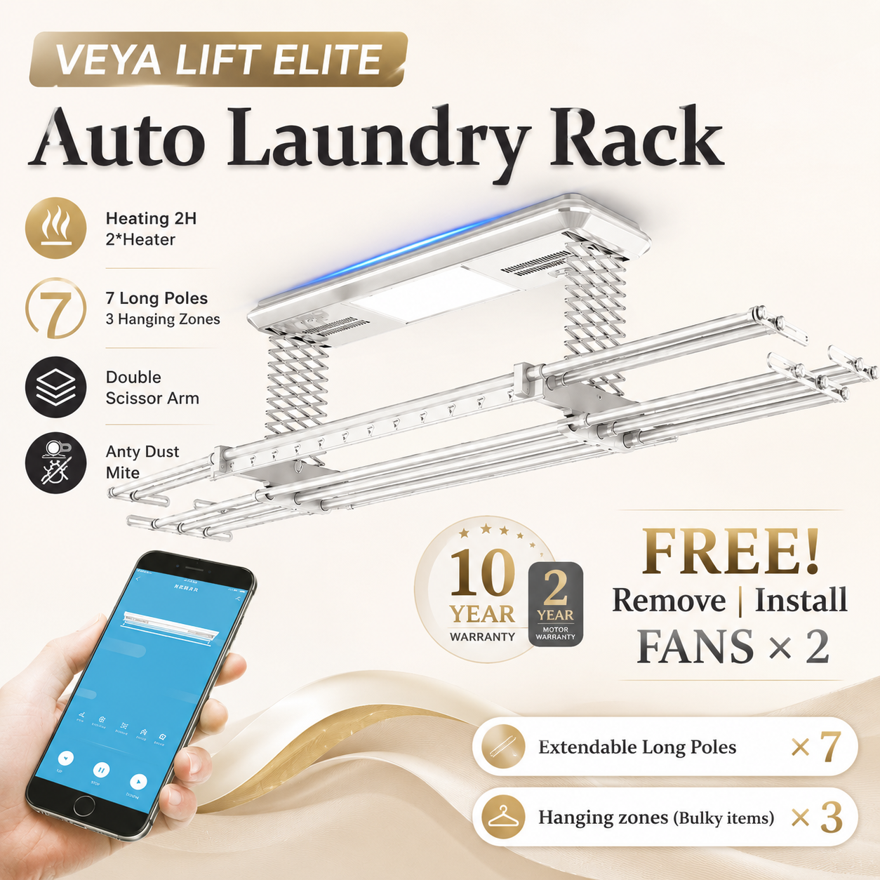 VEYA Lift Elite — Free Install & Removal